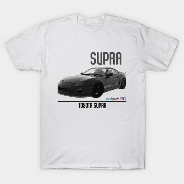 Supra Drift Black T-Shirt by PjesusArt
